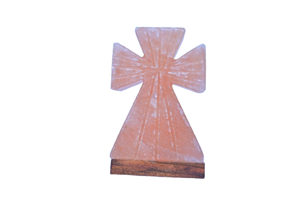 Himalayan Salt Cross Lamp
