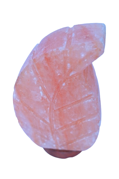 Leaf Shape Himalayan Crystal Salt Lamp