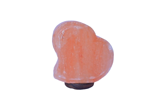 Heart Shape Himalayan Crystal Salt Lamp