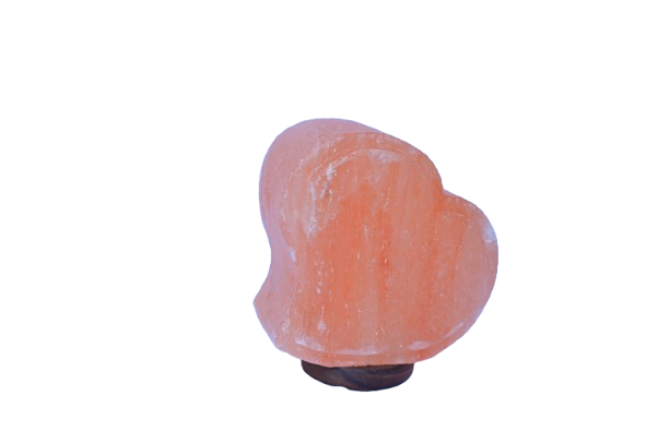 Heart Shape Himalayan Crystal Salt Lamp